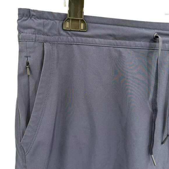 REI Co-Op XL Regular Fit Skirt Navy Blue Pull-On Drawstring Athletic Outdoor - Picture 3 of 7